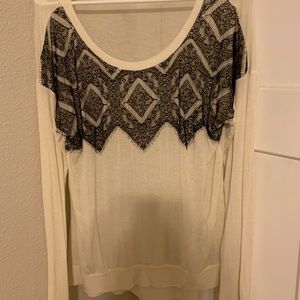 Cute lace top!
